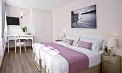 Spain - Golf de Rosas - Can Pico boutique hotel standard bedroom.